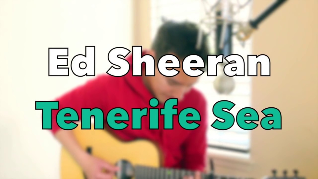 Ed Sheeran - Tenerife Sea | with Lyrics [X Signature Martin Guitar]