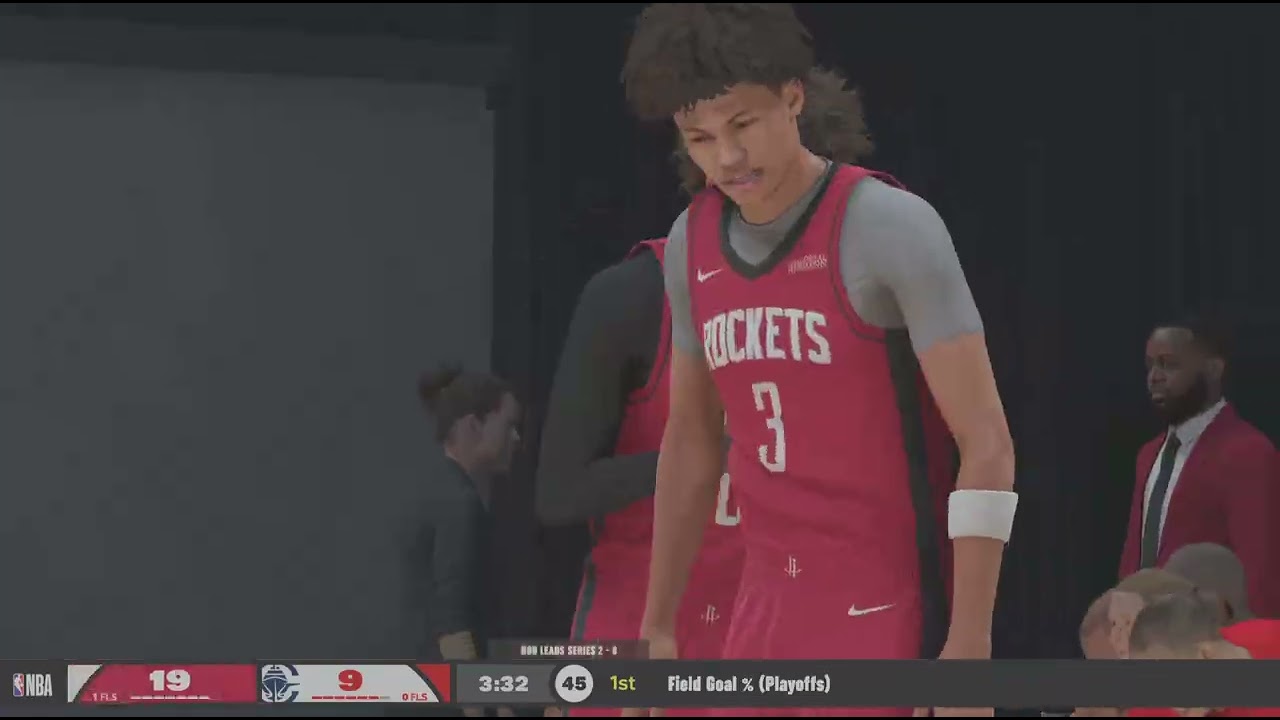 NBA 2K26 MYNBA Rockets  Vs Clippers Round 2 Game 3