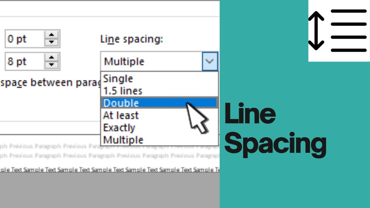 Types of Line Spacing| CSEC EDPM