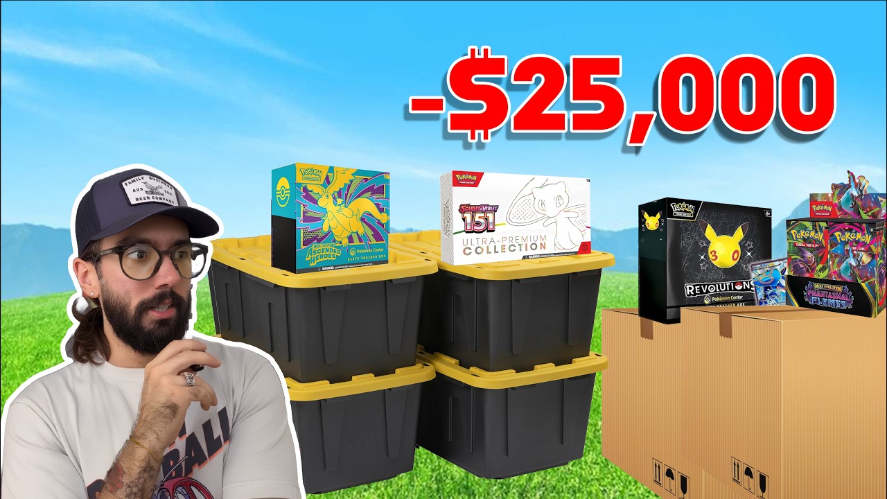 The Harsh Reality of Selling a $100,000 Pokemon Collection