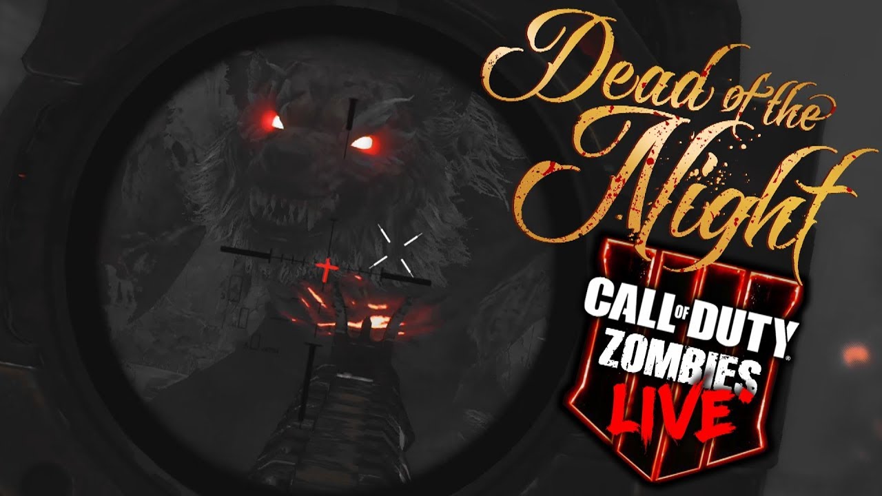 Black Ops 4 Zombies: 'DEAD OF THE NIGHT' - First Live Attempt! w/Syndicate!