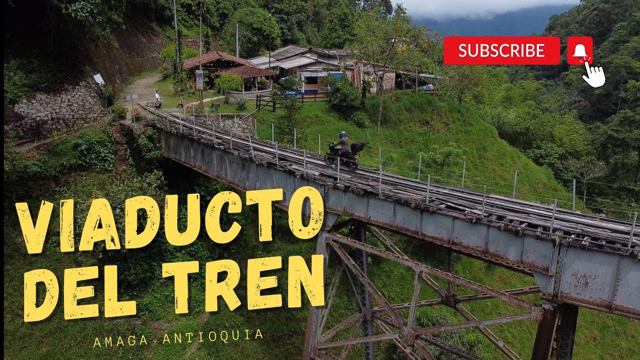 Viaducto de Amaga Antioquia l Ruta Amaga - Fredonia l Pulsar NS200 l T3