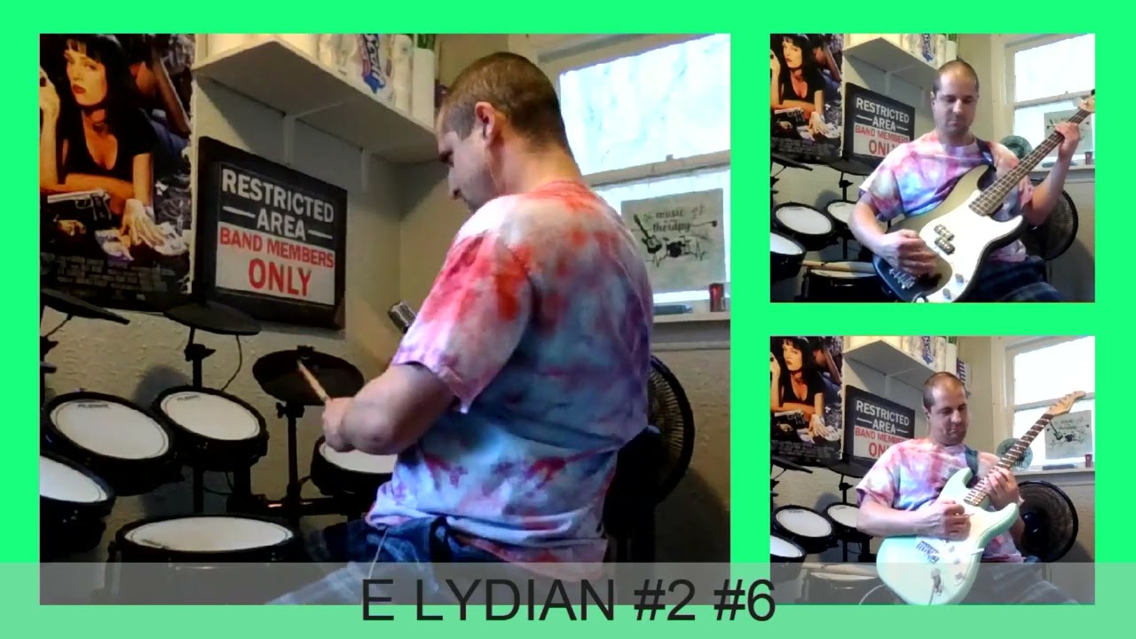 E Lydian Sharp 2 & 6 - Double Harmonic Major Mode Studies