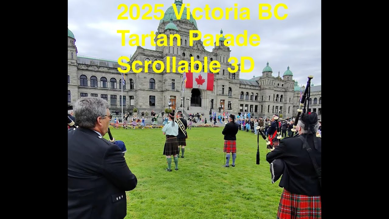 2025 Victoria Tartan Parade: explore in 3D!