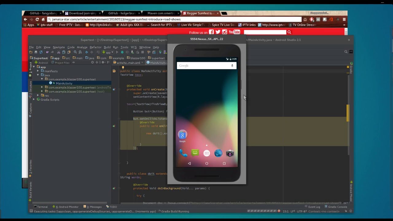 How to Pull text from any website using Jsoup in Android(Easy)
