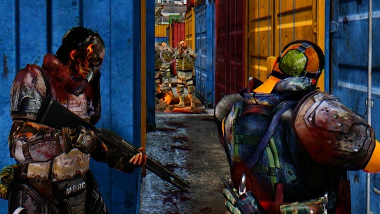 ARMY OF TWO VS USA ARMY - EPIC BATTLE