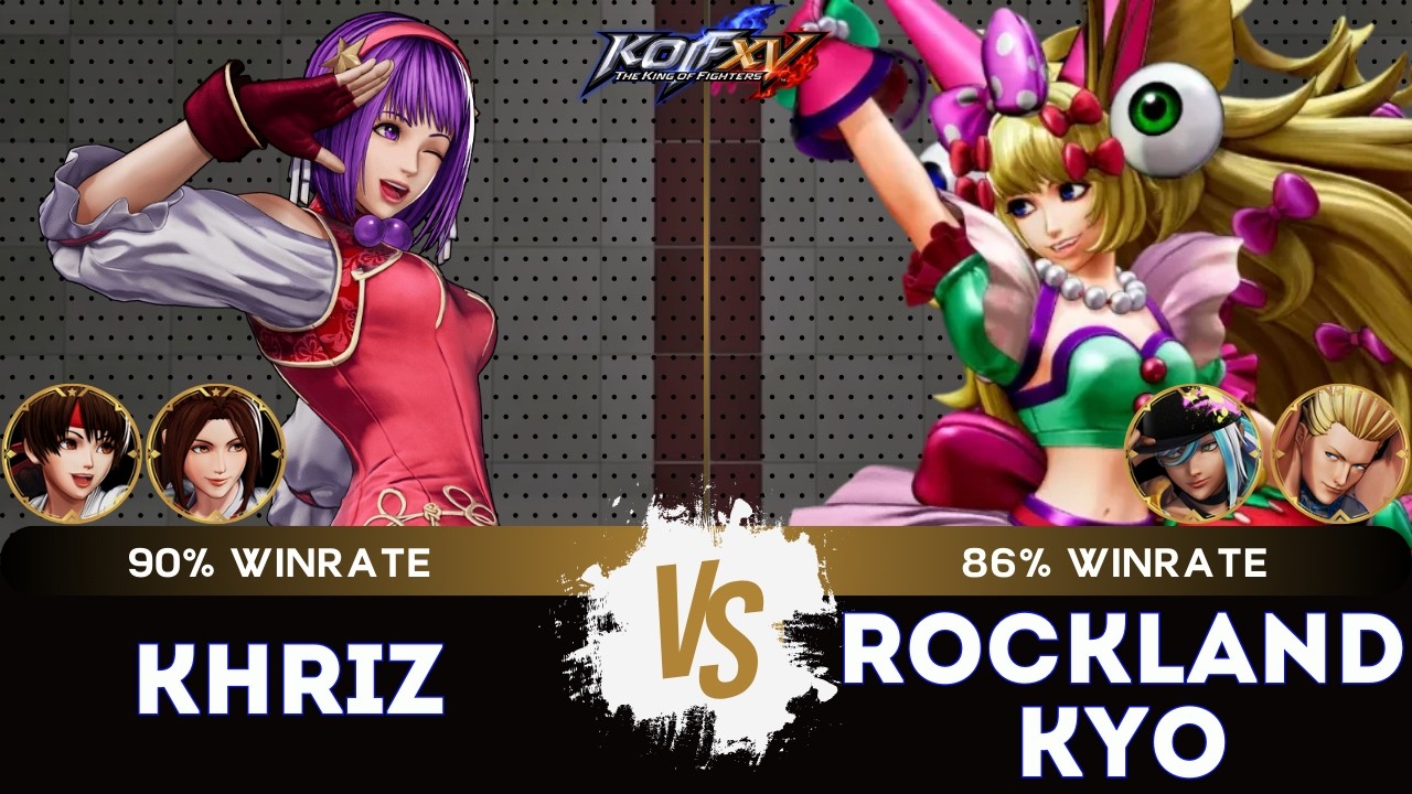 KOF XV ▰ KHRIZ (Mai/Athena/Yuri) 🆚 ROCKLAND KYO (Isla/Sylvie/Benimaru)🎞️Replay Match - 3/26