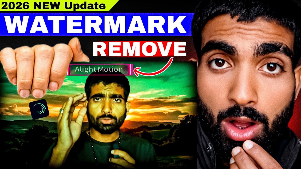 2026 New Update आ गया 😱 Alight Motion Watermark Remove Kaise Kare | Remove Watermark Alight Motion