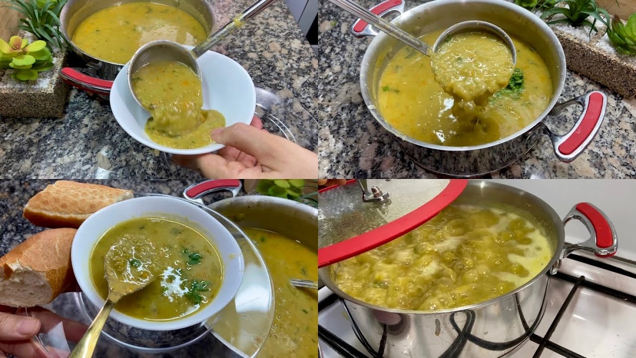 Сушеный горох или горох, приготовленный в ресторане без скороварки, устраняет дилемму, ужин это и...