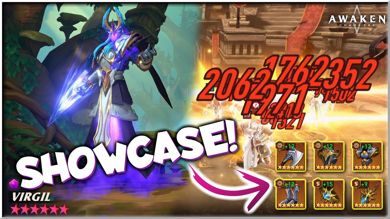 Virgil on a stun set equals craziness! Virgil test day build or trash? awaken chaos era