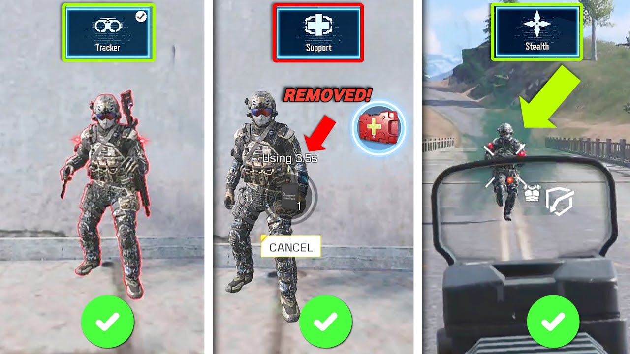 TOP 5 New Secret Class Passive Perks Explained! | CODM BR