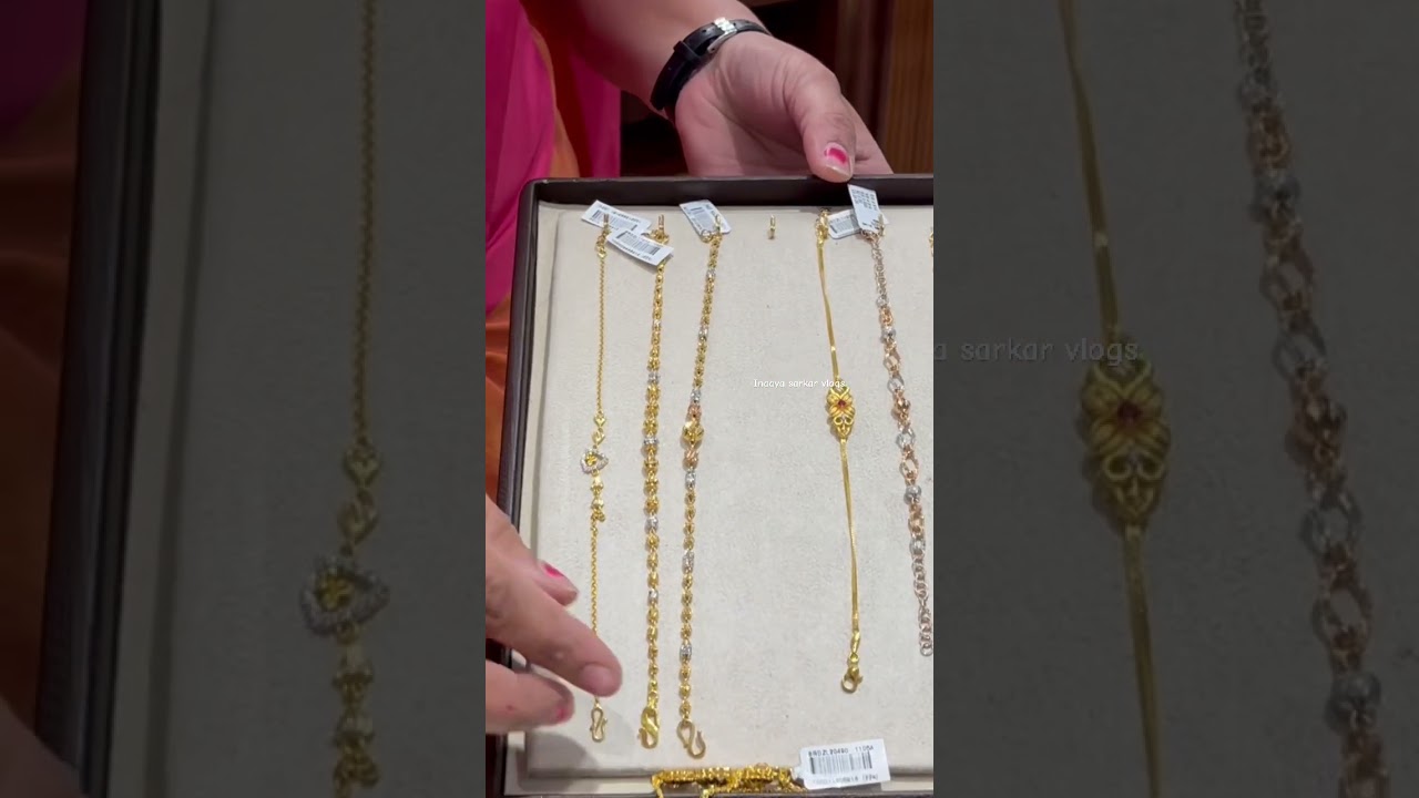 Only 3 grams gold bracelet starts from Malabar Gold & Diamonds #goldbracelet #malabargold #gold
