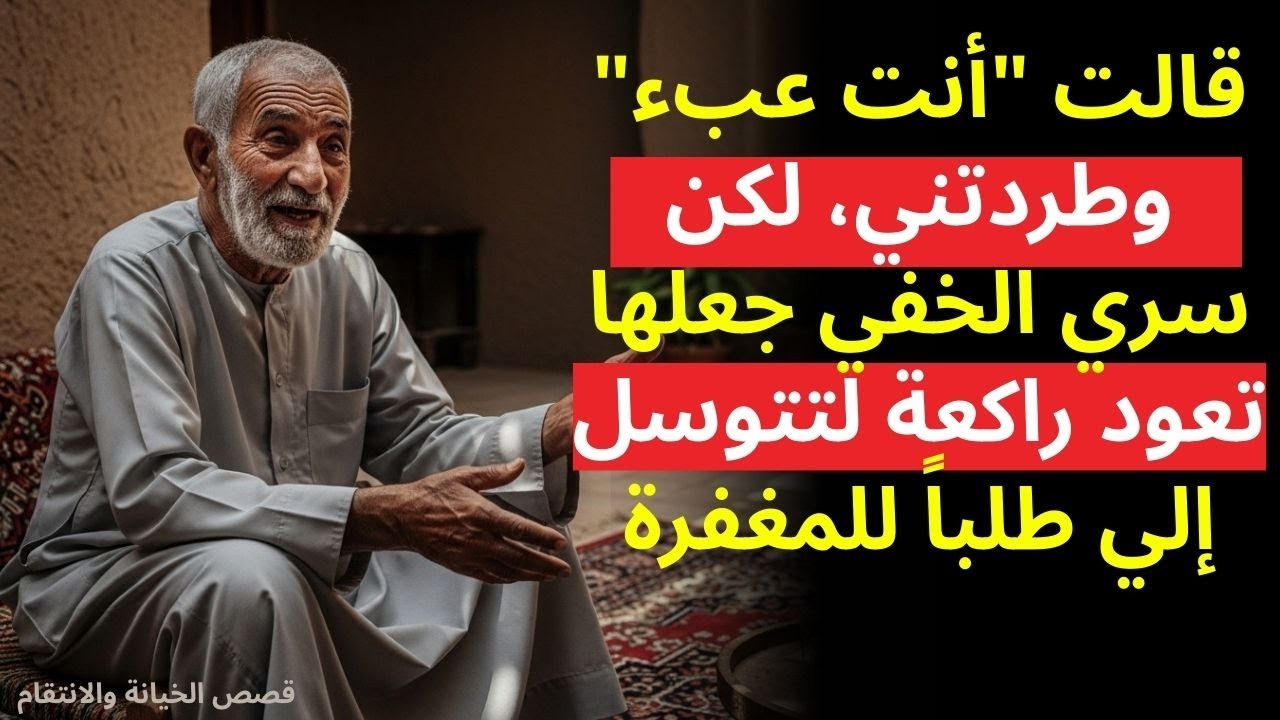 قالت لي ابنتي أنت عبء وطردتني. لكن سري الصغير كان صدمة حياتها (قصة حقيقية مؤلمة)
