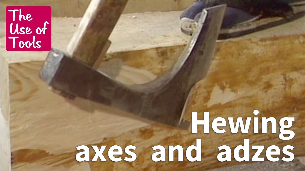The Use of Tools ’Hewing axes and adzes’ ／ Takenaka Carpentry Tools Museum Video Library