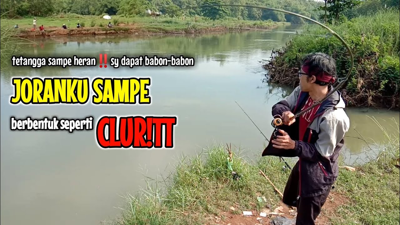 Mancing di Bengawan Solo dapatnya Babon-babon Super
