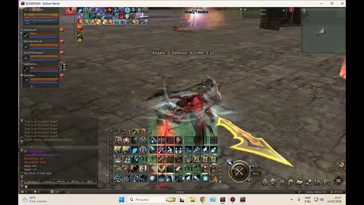 L2 EXILIUM ELOSDEVAN CLASSE STORM SCREAMER EVENTO WAR