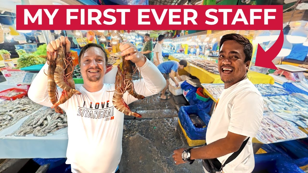 My FIRST Filipino Employee! Working In Davao...