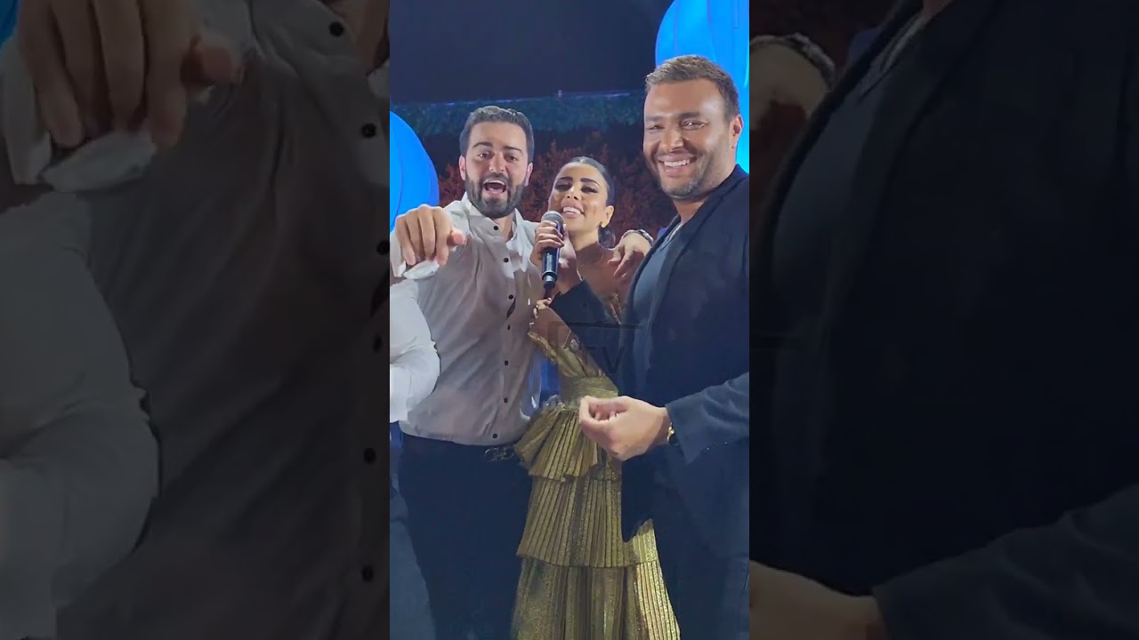 رامي صبري يمكن خير فى فرح ميرنا نور الدين