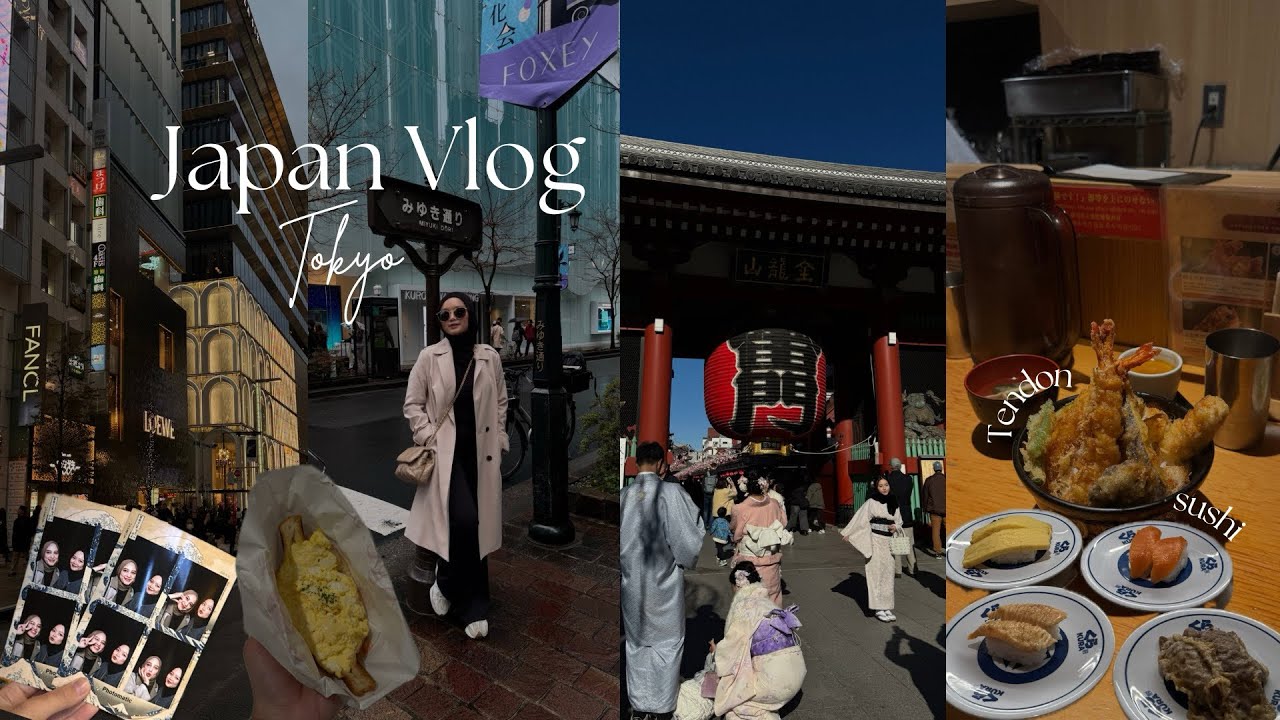 JAPAN VLOG 🇯🇵 part 3 | strolling around ginza, akihabara, asakusa, shinjuku 