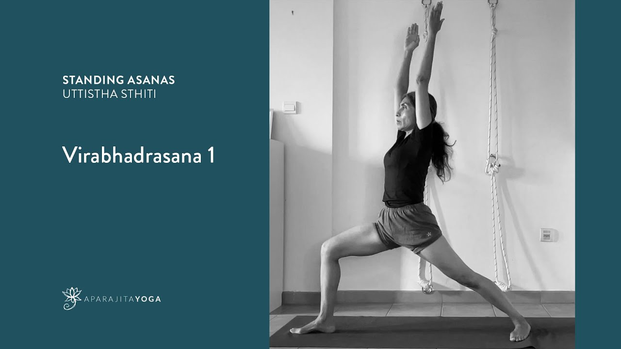 How to do Virabhadrasana 1 in Iyengar Yoga?