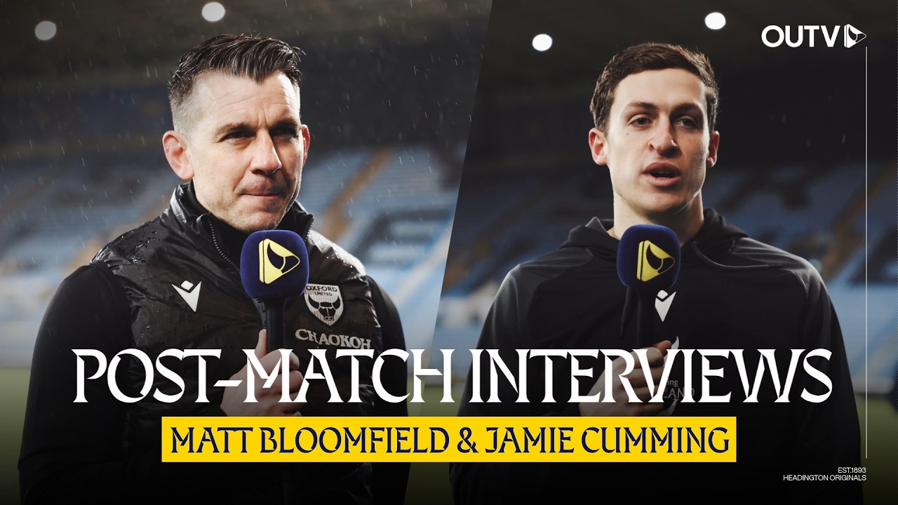 Matt Bloomfield & Jamie Cumming React to our 0-0 Draw Against Coventry City | Post-match Interview