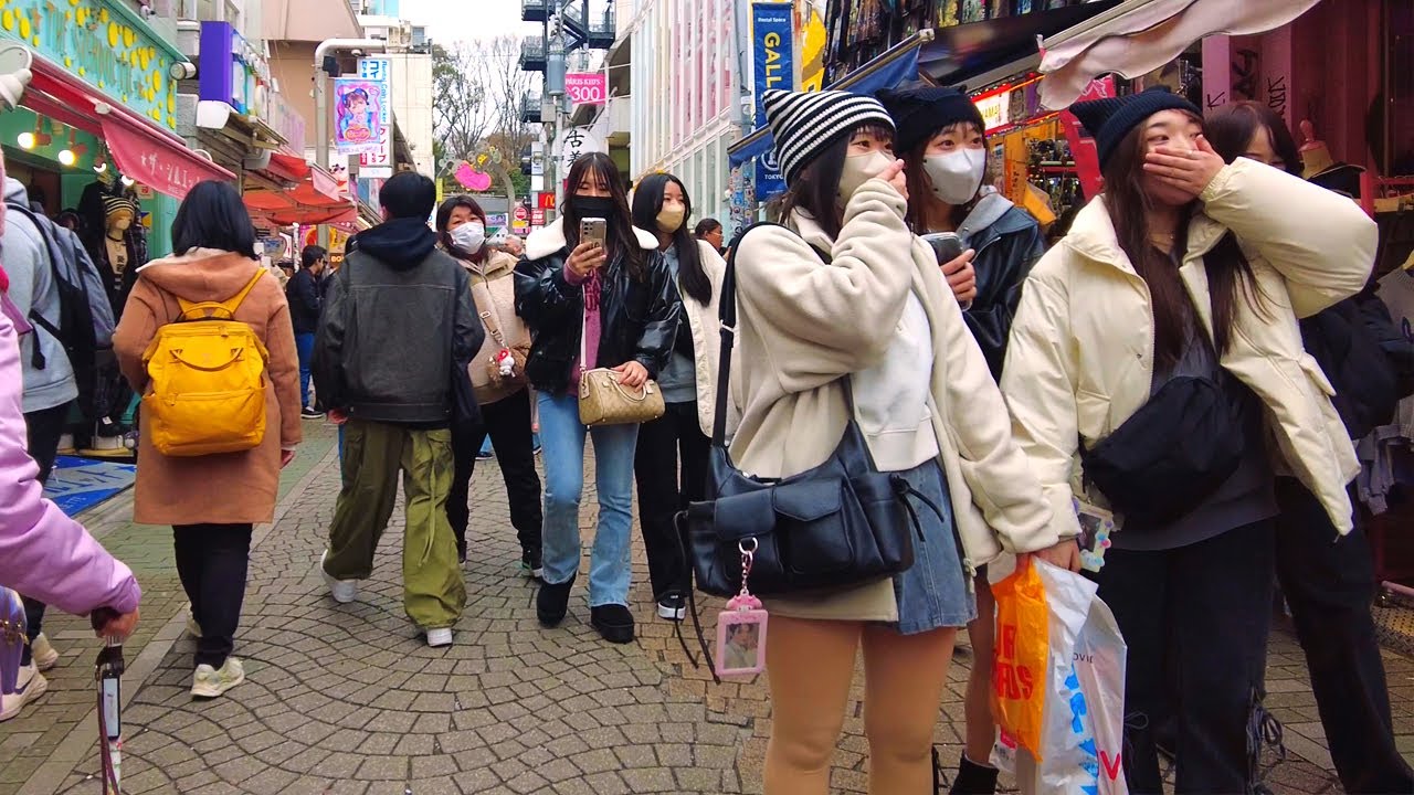 [4K]🇯🇵 Tokyo Walk - Harajuku: Japan's Trendsetting Hub - Mar. 2025