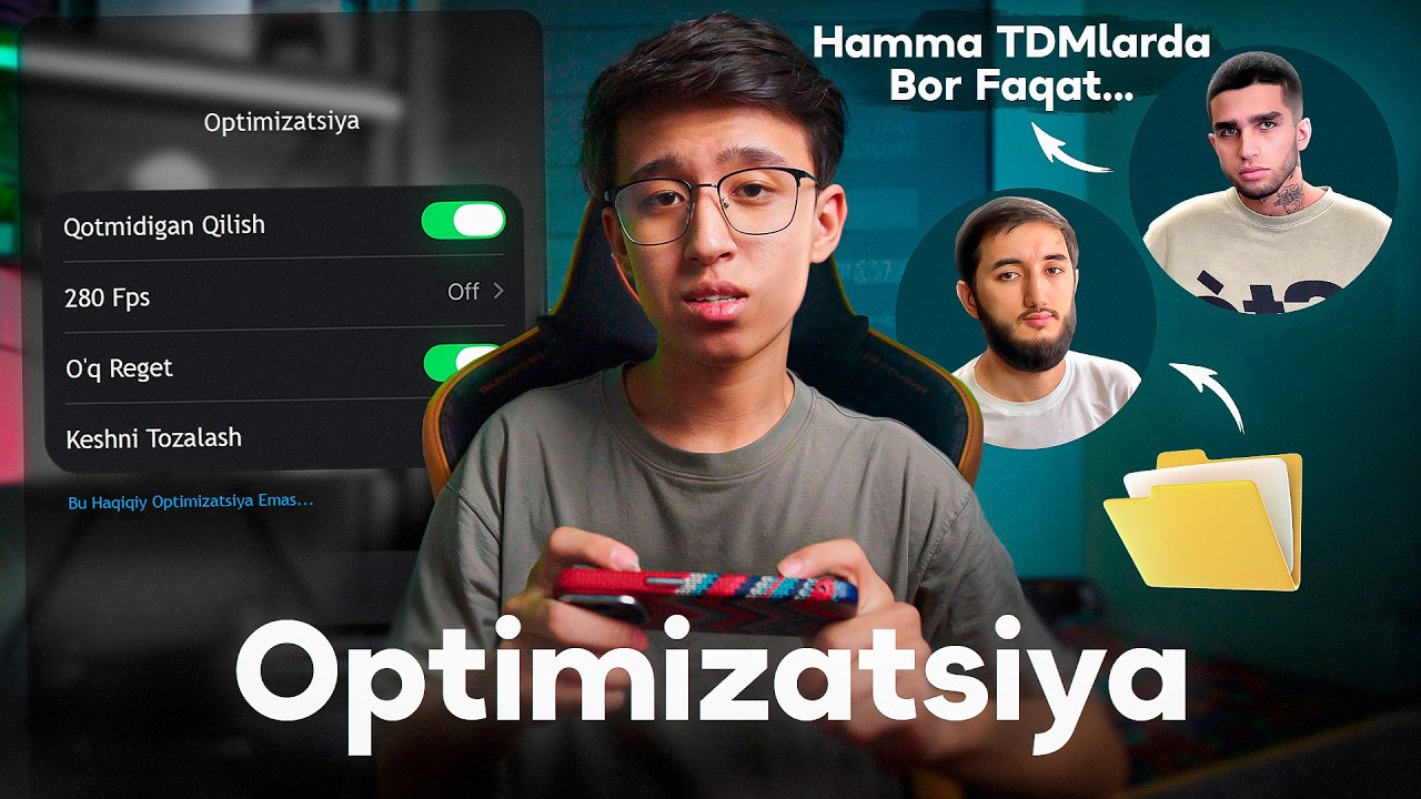 Optimizatsiya O'zi Foydasi Bormi? | Fayl, Programma, 120 Fps yoki...