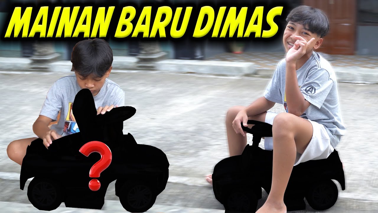 MAINAN BARU DIMAS!! MOBIL MINI TENAGA MAXI???