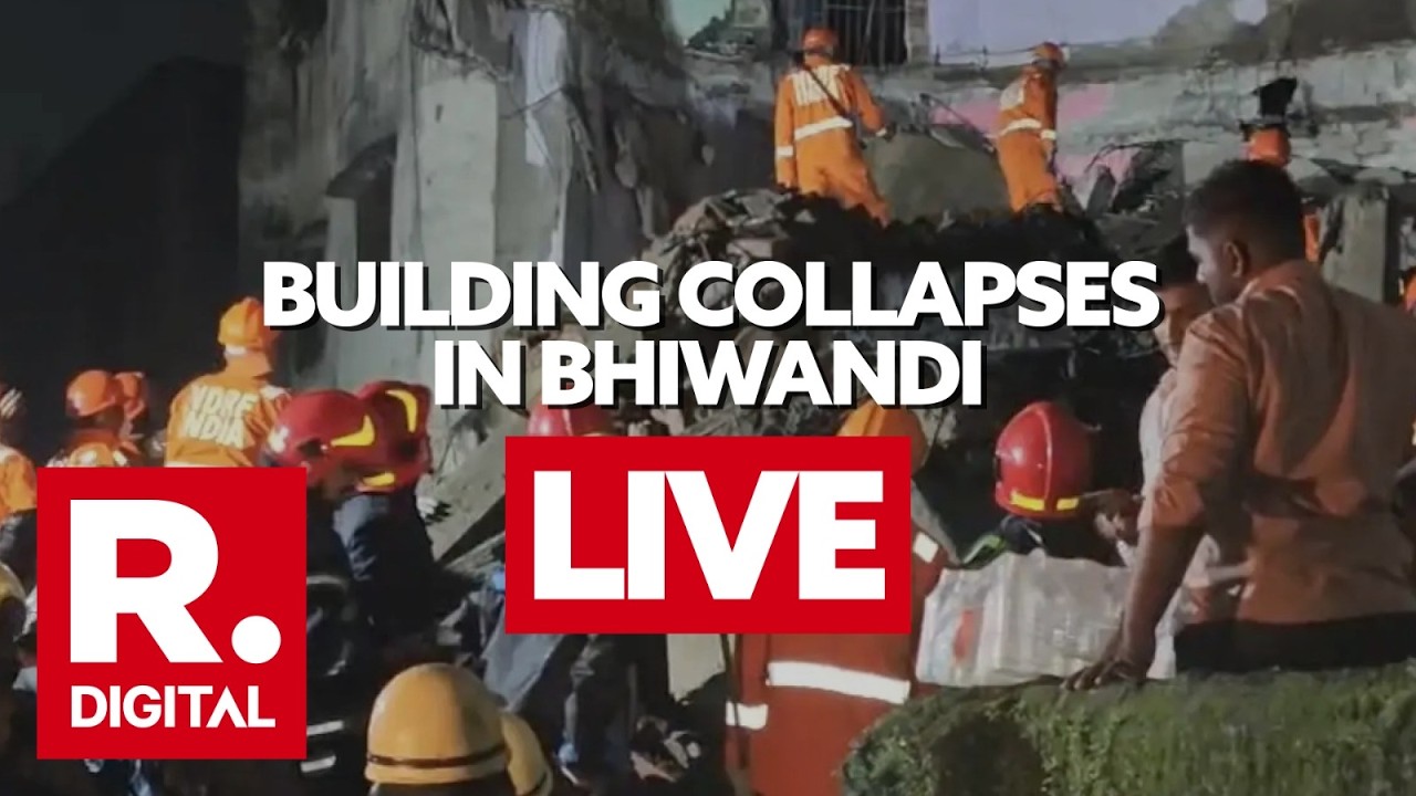 BREAKING LIVE: Four-Storey Building Collapses In Thane&rsquo;s Bhiwandi; 6 Dead, Several Feared Trapped