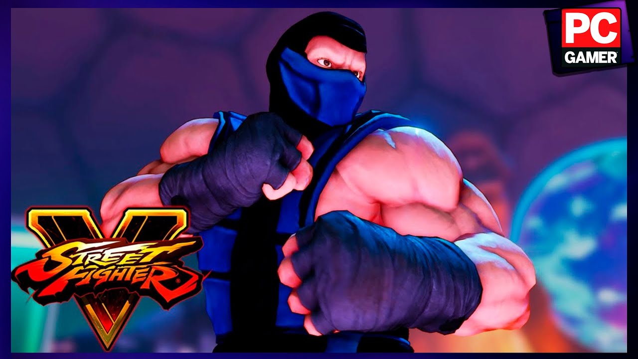 Street Fighter V PC mods - Sub Zero (Mortal Kombat) by DanteSDT