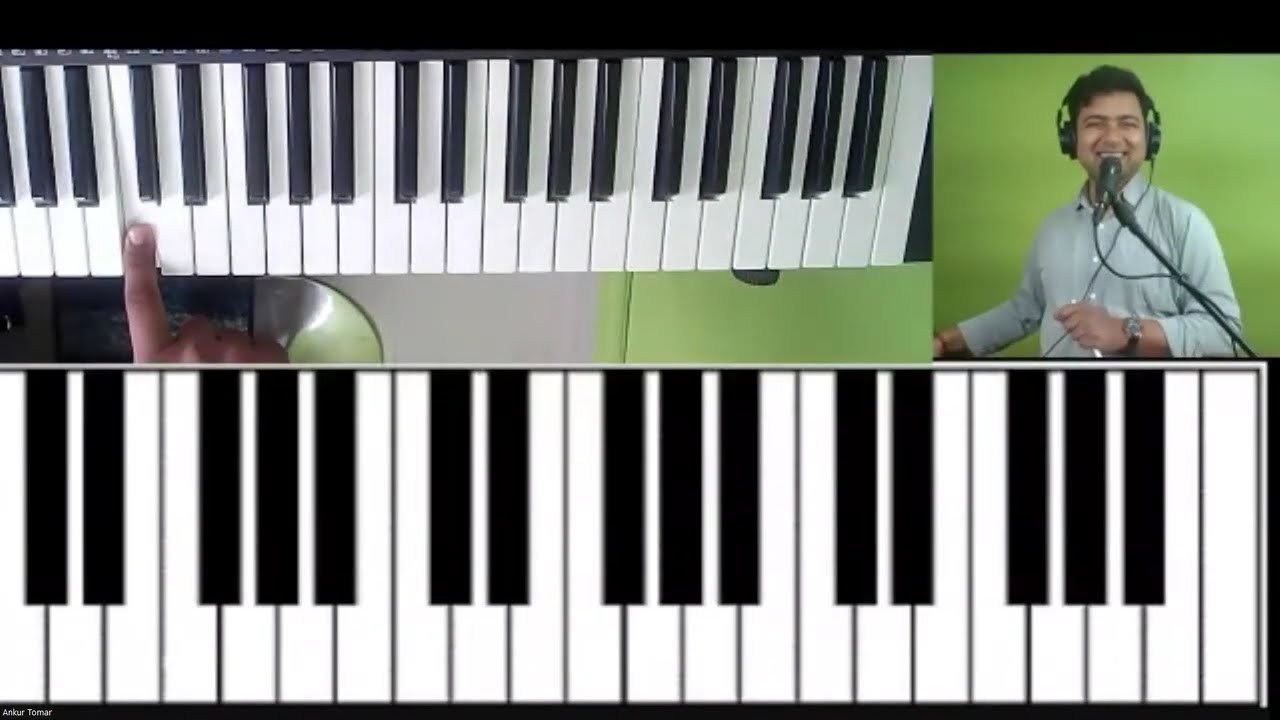 Learn Piano Lesson 1: White Keys & 3 Easy Exercises for Beginners (Hindi) With @iankurtomar