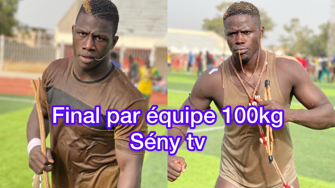 100kg SÉNY BARGNY vs PAPOU NGANE SOSSOKH DCDL final par équipe et individuel a ZIGUINCHOR