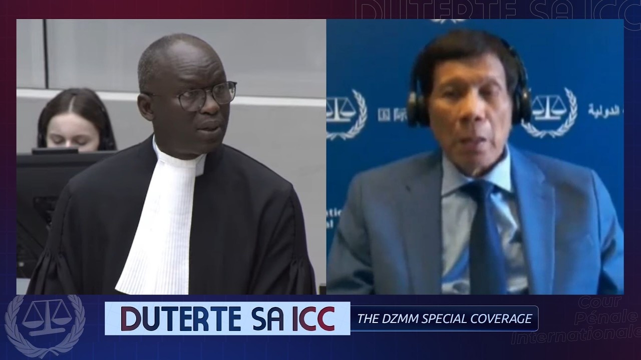 FULL: Prosecution's opening statement at ICC confirmation hearing | DZMM (23 February 2026)