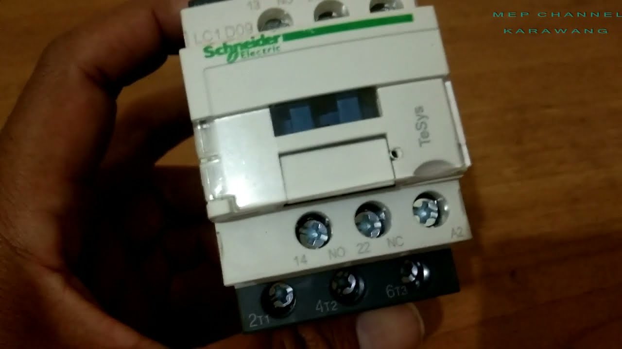 Cara kerja Kontaktor Listrik serta fungsinya#magnetic contactor