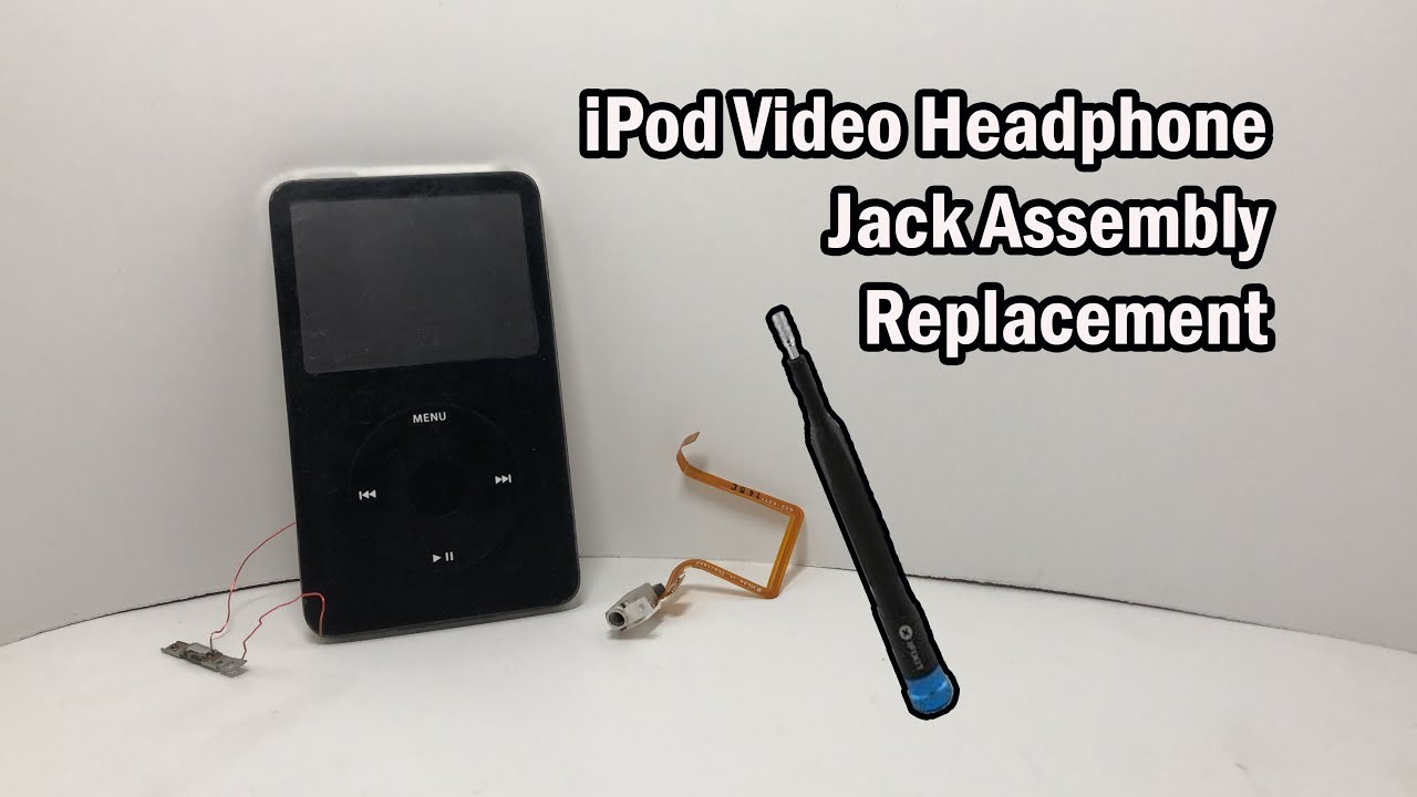 Replacing an iPod Classic headphone jack!