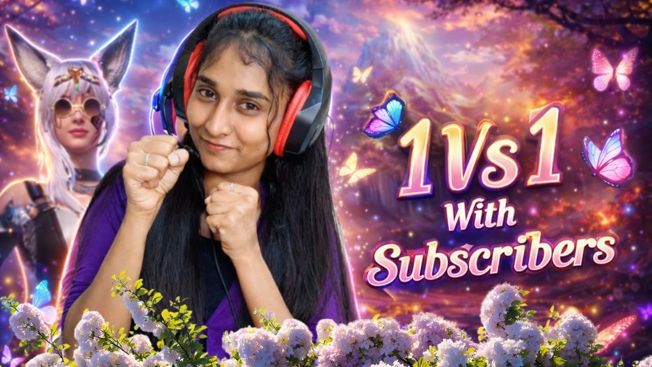 🔴மோதி பாக்கலாம் வாங்க🔥 1v1 WIth ROSIE 🎮 Give Away Player Selection
