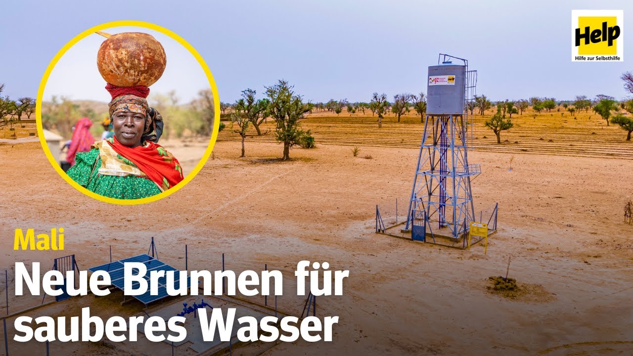 Sauberes Wasser in Mali | Help – Hilfe zur Selbsthilfe