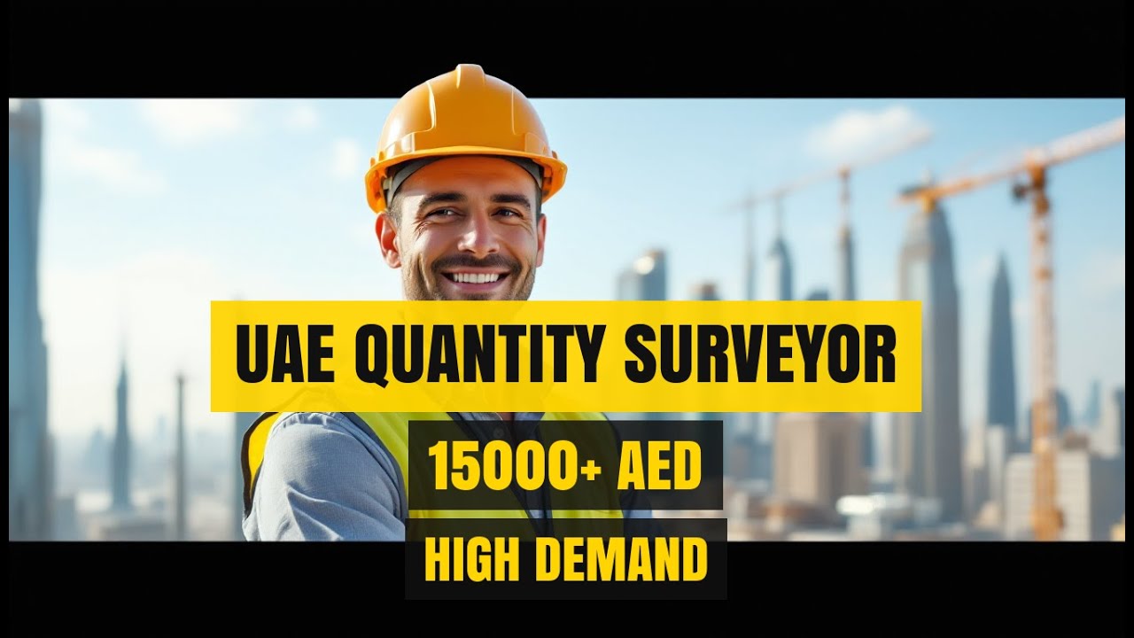 Quantity Surveyor Salary Range in UAE: 20k‑150k Dirhams/Month