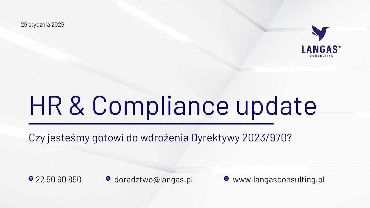 Nagranie webinaru nt. wdrażania Dyrektywy 2023/970