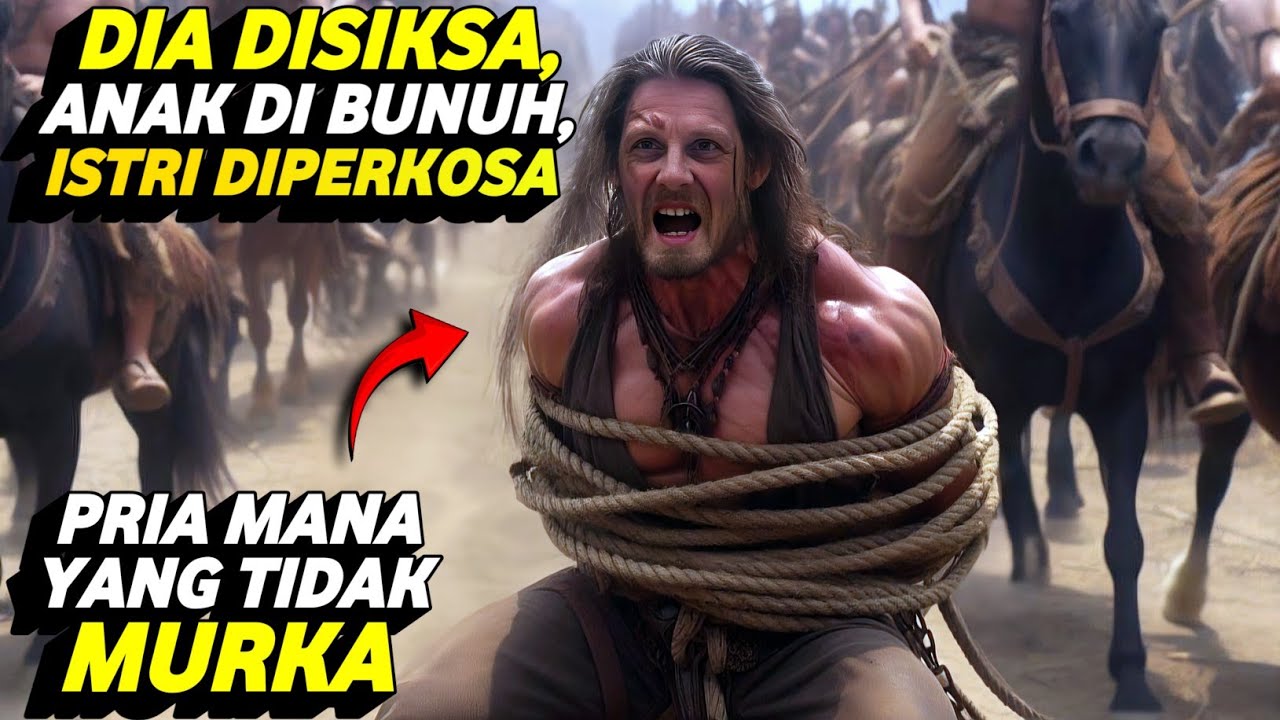 Balas Dendam Brutal Bantai Gangster Berkuda‼️ Alur Film Gangster Mafia Jadul