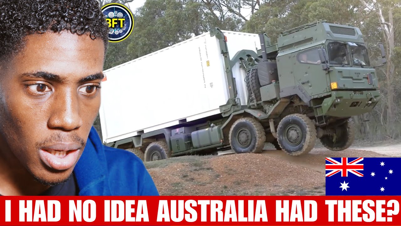 American Reacts to Australian Military Vehicles