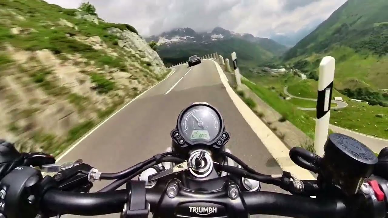 Furkapass / Triumph / Street Scrambler 900 / RAW Audio