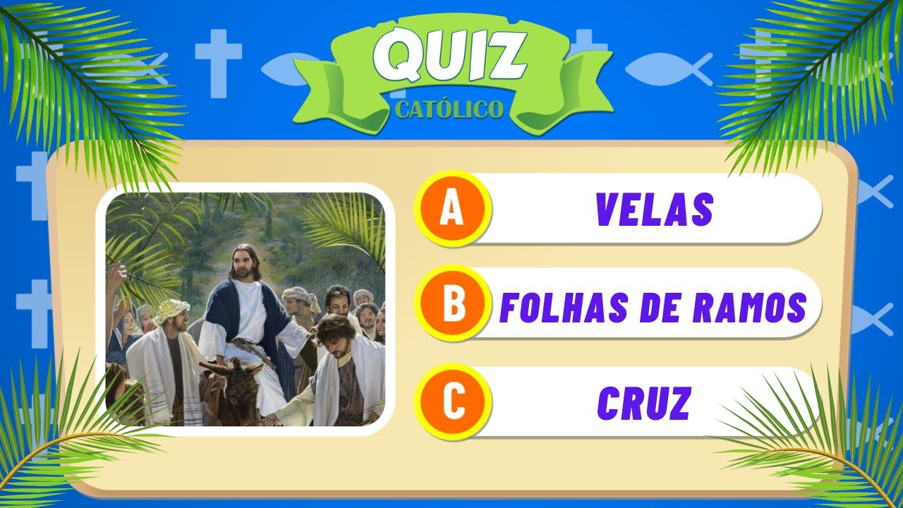 Domingo de Ramos | Jogos Católicos | Catequese Infantil