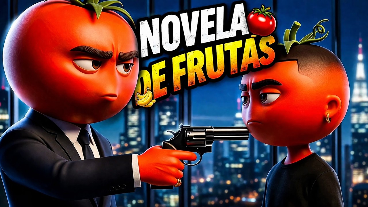 😱🔥Historia Do Tomate COMPLETA - NOVELA DE FRUTAS 🍅
