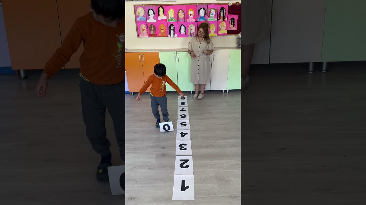 Y&uuml;r&uuml;yen sayılar 😇😇😇 #education #okul&ouml;ncesi #atividadefisica #kindergarten