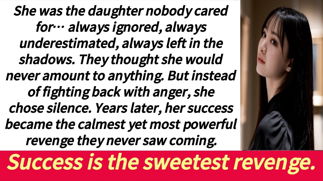 Ignored Daughter Becomes Successful | Calm Revenge Without Saying a Word | Calm Revenge Story