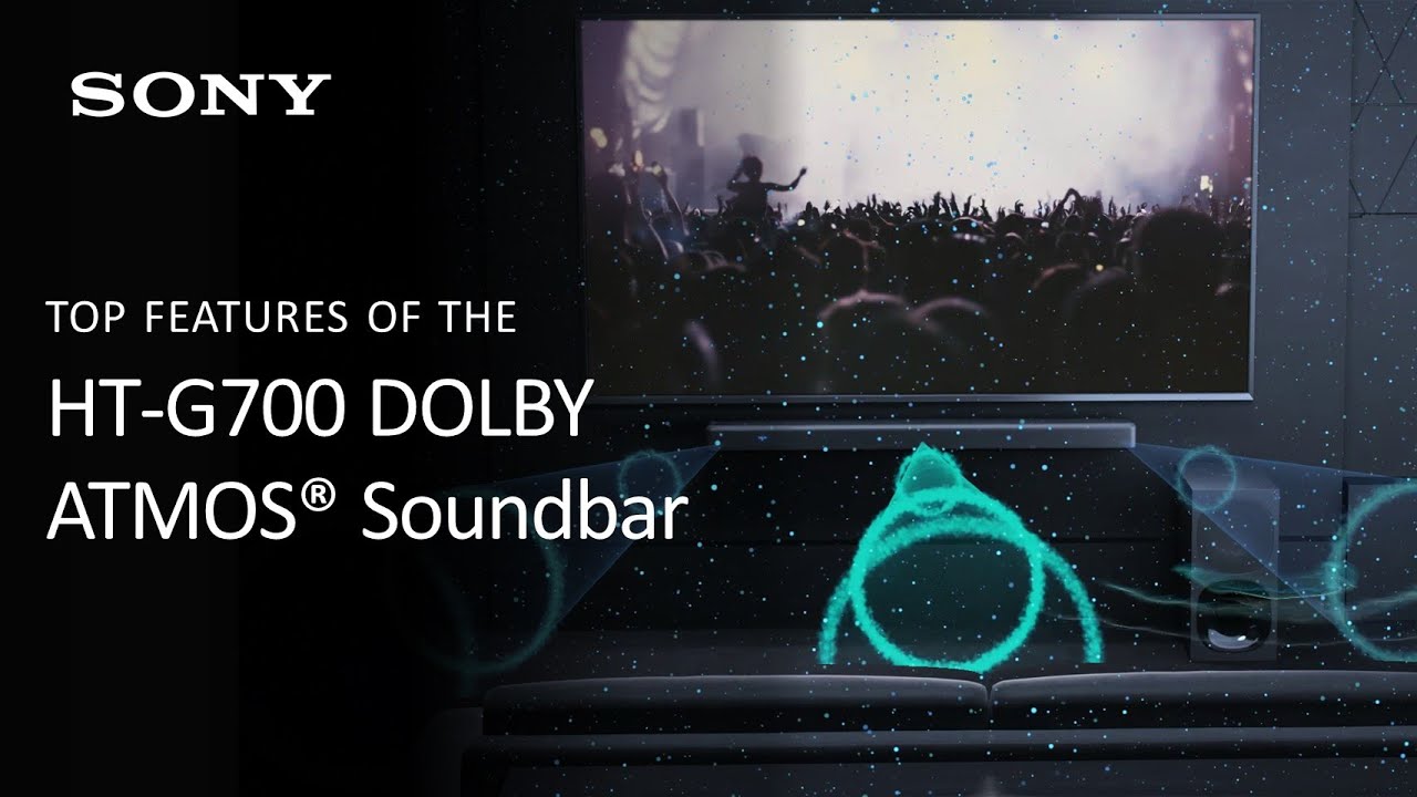 Sony HT-G700 Dolby Atmos&reg; Soundbar | Product Overview
