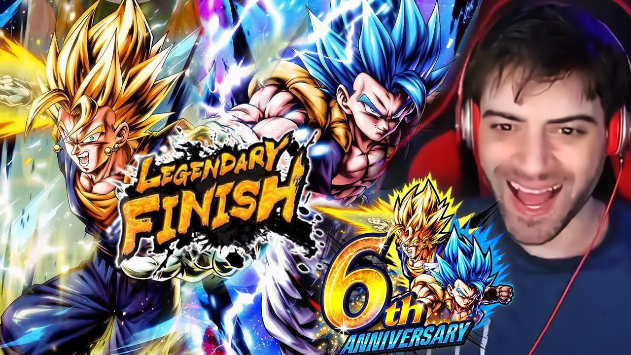 😱😍 SSJ VEGITO e GOGETA BLUE con FUSION IN-GAME e TOP 0 MECCANICHE🔥 REAZIONE 6 ANNI DB LEGENDS ITA