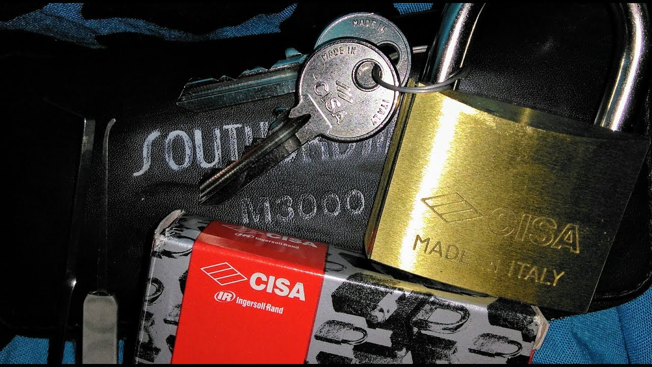 Lock Picking 220/50 CISA Padlock #Stocklocksunday