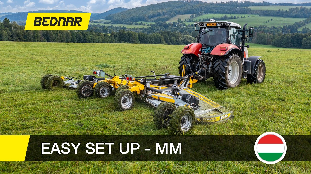 BEDNAR FMT: EASY SET UP - MULCHER MM (HU version)